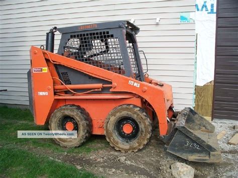 2000 thomas 173 hls skid steer specs|thomas t 173 specifications.